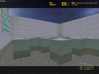 Карта «deathrun_poorswinm_god» для CS 1.6
