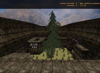 Карта «deathrun_twooptions_fix» для CS 1.6