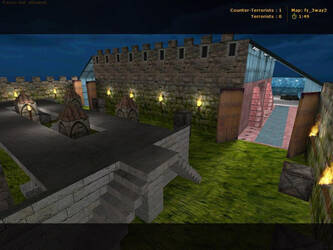 Карта «fy_3way2» для CS 1.6