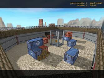 Карта «fy_arena2k» для CS 1.6