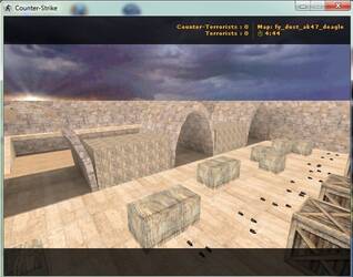 Карта «fy_dust_ak47_deagle» для CS 1.6