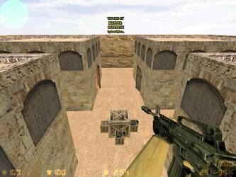 Карта «fy_dustworld_aqua» для CS 1.6