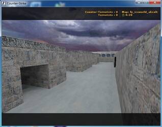 Карта «fy_iceworld_akcolt» для CS 1.6