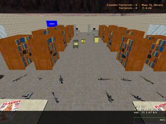 Карта «fy_library» для CS 1.6