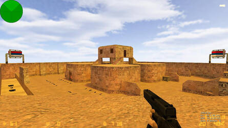 Карта «fy_snow_dust2tp» для CS 1.6