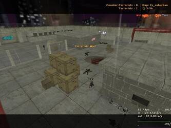 Карта «fy_suburban» для CS 1.6