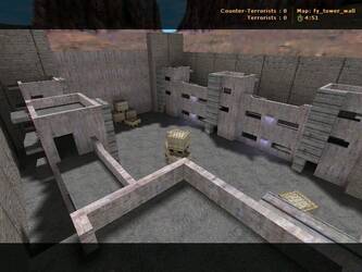 Карта «fy_tower_wall» для CS 1.6