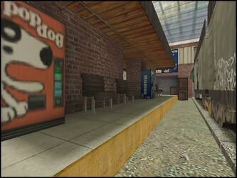 Карта «fy_trainhall2c» для CS 1.6