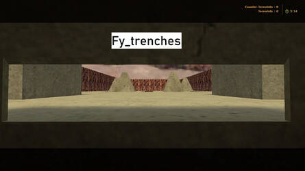 Карта «fy_trenches» для CS 1.6