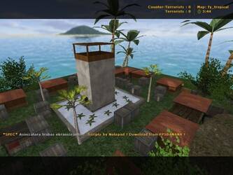 Карта «fy_tropical» для CS 1.6