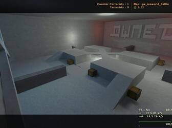 Карта «gw_iceworld_battle» для CS 1.6
