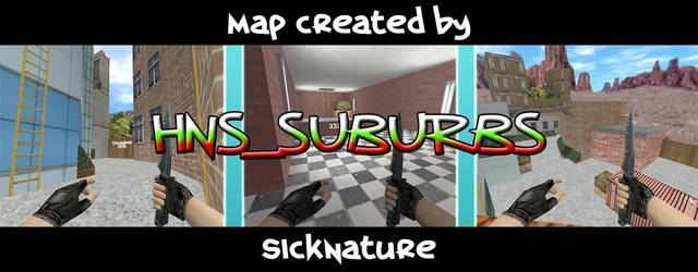 Карта «hns_suburbs» для CS 1.6
