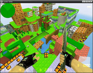 Карта «hnscn_smario» для CS 1.6