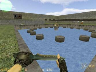 Карта «jail_neondragon_v3» для CS 1.6