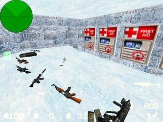 Карта «jail_snow_mummy» для CS 1.6