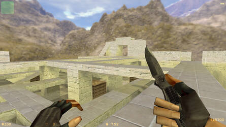 Карта «mindmaze» для CS 1.6