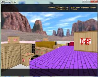 Карта «shot_simpsons_street» для CS 1.6