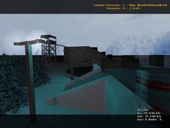 Карта «wonderfulsnowworld» для CS 1.6