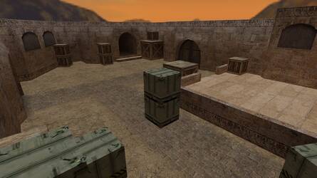 Карта «ze_dust2» для CS 1.6