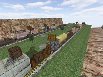 Карта «ze_train» для CS 1.6