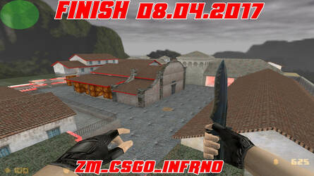 Карта «zm_csgo_inferno» для CS 1.6