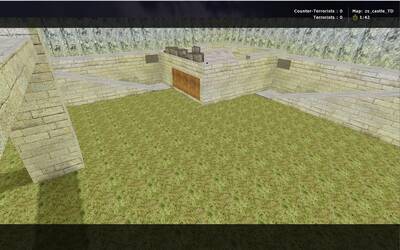 Карта «zs_castle_TD» для CS 1.6