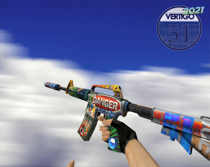 M4A1-S | Неотвратимая угроза (Imminent Danger) для CS 1.6